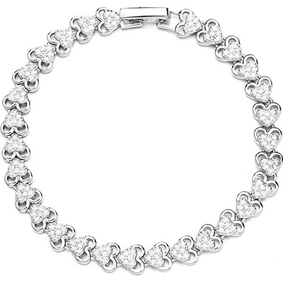 Majya stříbrný náramek SILVIA short 10097