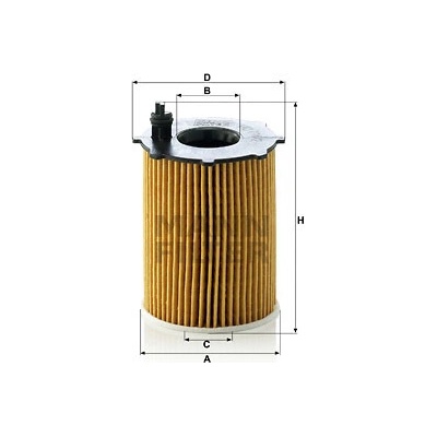 Olejový filtr MANN-FILTER HU 716/2 x (HU716/2x)