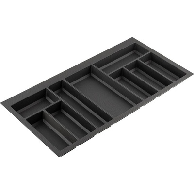 Agoform Příborník Classico Kristall softTouch 450/90 černá kristall – Zboží Mobilmania