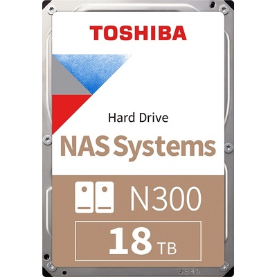 Toshiba N300 NAS Systems 18TB, MN11ACA18TS