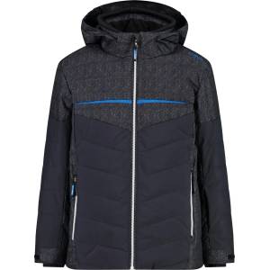 CMP Детско ски яке CMP Kid's Jacket Snaps Hooded Ski jacket - ANTRACITE - размер 128 (EU) (703-5410-0115)