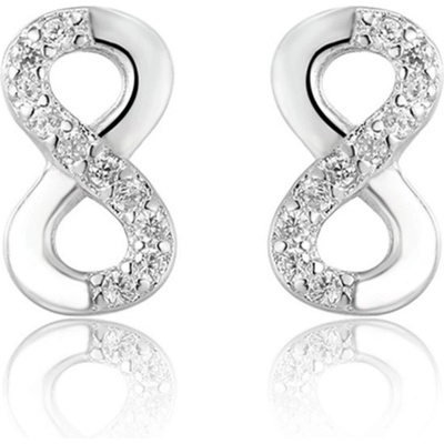 Silenti Jewelry Сребърни обеци "Безпределност