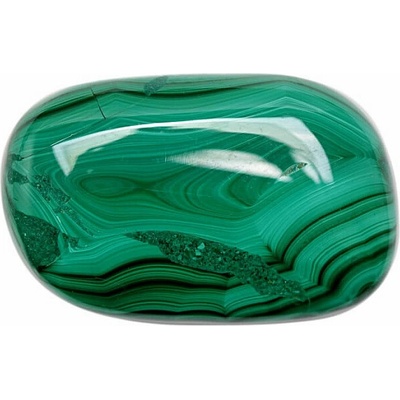 Nefertitis Malachit Kongo Hmatka 27 NF63809 - cca 4,5 x 2,9 cm, 47 g