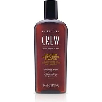 American Crew American Crew, Daily Deep Moisturizing, Веган, Шампоан за коса, За подхранване, 100 мл