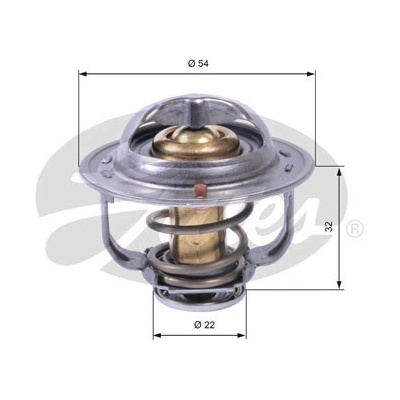 Termostat, chladivo GATES TH42589G1