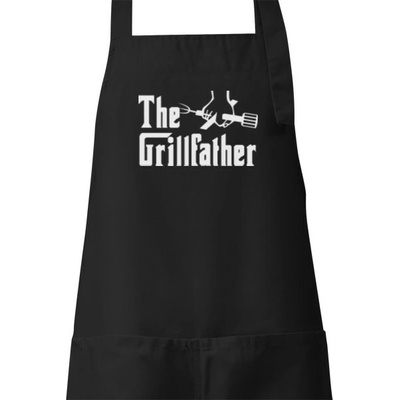 T-shock Zástera s potlačou Grillfather Černá