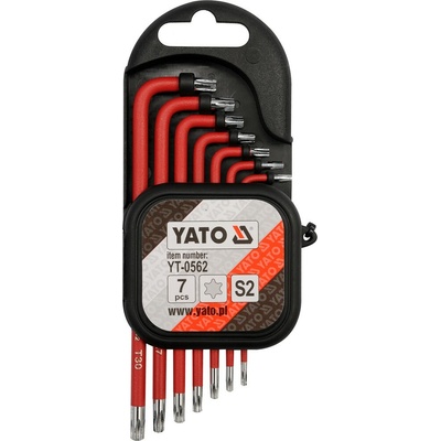 Súprava kľúčov TORX s otvorom 7 ks
