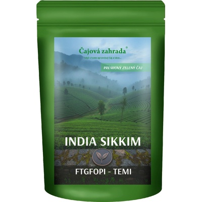 Čajová zahrada India Sikkim Temi Green zelený čaj 60 g