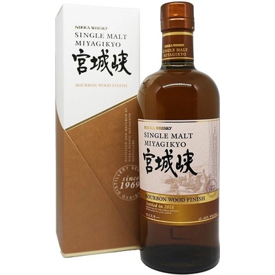 Nikka Miyagiky Bourbon Wood Finish 46% 0,7 l (kazeta)