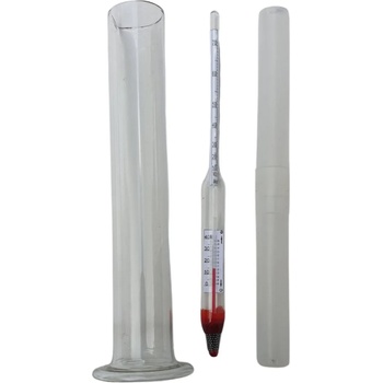 Image 1 of AgroGradinaBG Спиртомер с температурна корекция + цилиндър