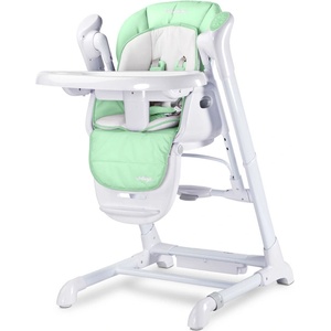 Caretero Столче За Хранене И Електрическа Люлка 2В1 Индиго Mint Caretero
