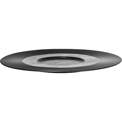 RAK Porcelain Tanier plytký Gourmet 29 cm čierna EDGF29-12