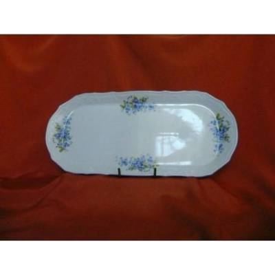 Thun Podnos obdélíkový Bernadotte 292051 Pomněnka 36cm