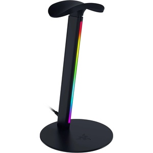 Razer Стойка за слушалки Razer Base Station V3 Chroma, 2x USB 3.1 Type-A, Razer Chroma RGB, черна (RC21-02360100-R3M1)