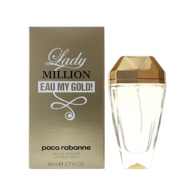 Paco Rabanne Lady Million eau my gold toaletní voda dámská 80 ml