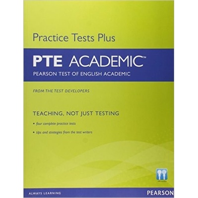 Pearson Test of English Academic Practice Tests Plus without Key and Audio CD Pack