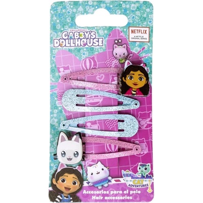 Gabby's Dollhouse Hair Accessories gumička do vlasov 4 ks 4 ks