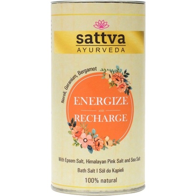 Sattva, koupelová sůl Energize and Recharge koupelová sůl 300 g