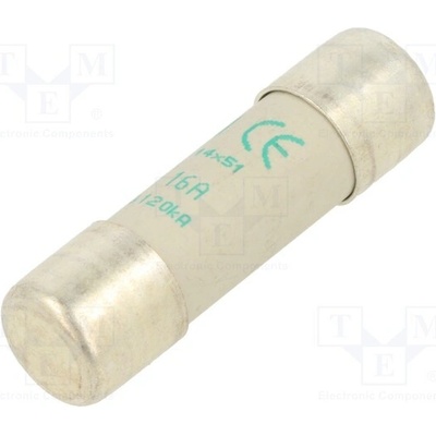 SCHNEIDER ELECTRIC DF2EA16 Pojistka: tavná; aM; 16A; 500VAC; keramická; 14x51mm