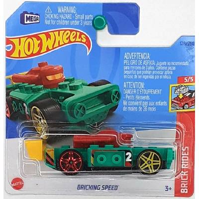 Mattel Hot Wheels Bricking Speed Brick Rides