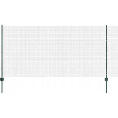 Svařovaný drátěný Oplocení s 11 U sloupky, zelený, 1,2x25m, Ocel
