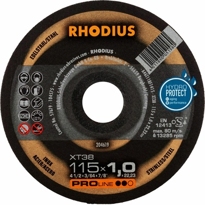 Rhodius Rezný kotúč 115 x 1,0 x 22,23 mm 204619