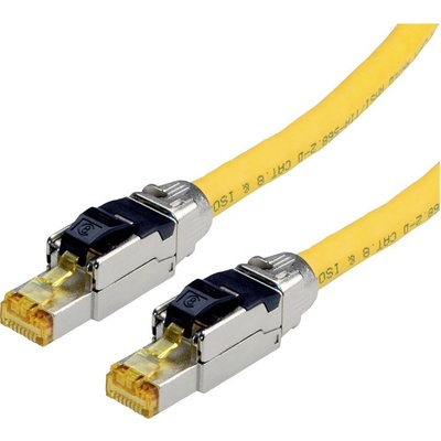 Roline 21.15.1853 RJ45 CAT 8.1 S/FTP 3m žlutý