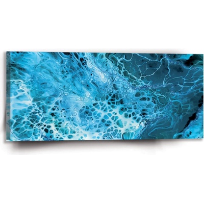Sablio Obraz Magická modrá - 110x50 cm