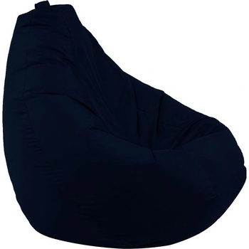 Pufrelax Пуф, круша, 320л. , Nirvana Grande - Teteron Bleumarin, За открито, Перящ се калъф, Пълнеж от Полистиролни перли