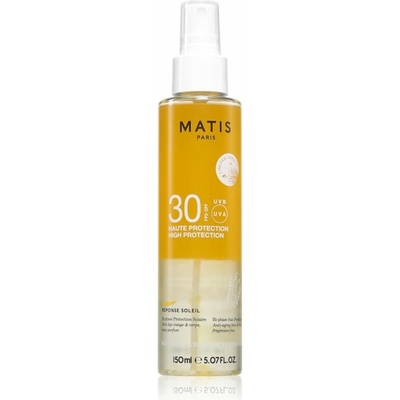 Matis Paris Bi-Phase Protection Sun suchý olej na tělo i obličej SPF30 150 ml – Hledejceny.cz