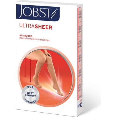 Jobst Ultra Sheer 1 lýtkové pančuchy so špicou běžná dĺžka telová