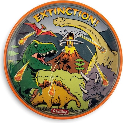 Schylling Mini guličkový labyrint Extinction