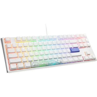 Ducky One 3 Classic Pure White TKL RGB MX-Clear US (DKON2187ST-WUSPDPWWWSC1)
