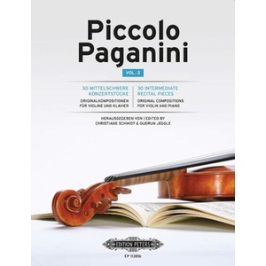 Piccolo Paganini Vol. 2 -30 Mittelschwere Konzertstücke | Christiane Schmidt, Gudrun Jeggle (ISBN: 9790014127053)