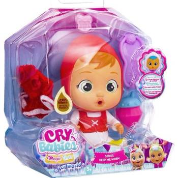 TM Toys Cry Babies Magic Tears Icy World Keep Me Warm Scarlet