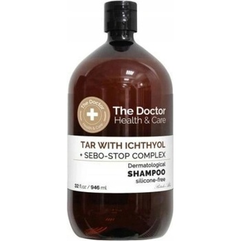 The Doctor Tar with Ichthyol + SeboStop Complex Shampoo Dermatological 946 ml