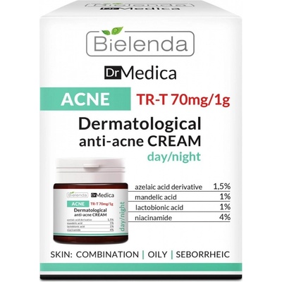 Dr Medica Dermatologický pleťový krém proti akné deň a noc 50 ml