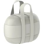 Alessi Кутия за обяд FOOD A PORTER, с 2 контейнера, сива, Alessi (ALSA02G)