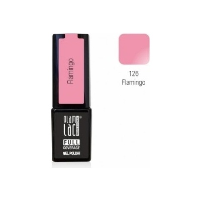 GlamLac Gel lak růžový 126 Flamingo 6 ml