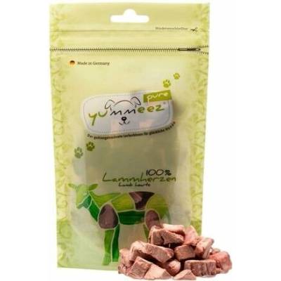 Yummeez Pure Lyofilizované jahňacie srdiečka 35 g