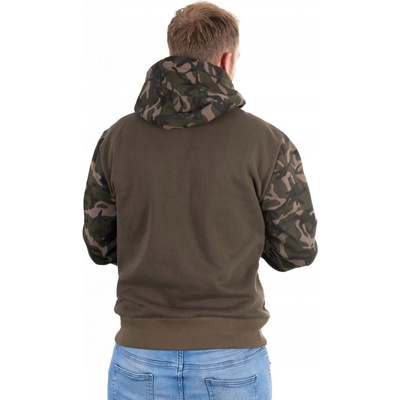 Fox International mikina s kapucí Khaki Camo Hoody – Zboží Dáma