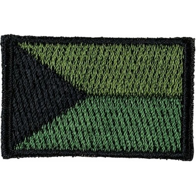 NAVYS Nášivka ČR vlajka malá OLIV (40mm) VELCRO