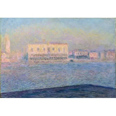 Obrazy - Monet, Claude: Dožecí palác, Benátky - reprodukce obrazu