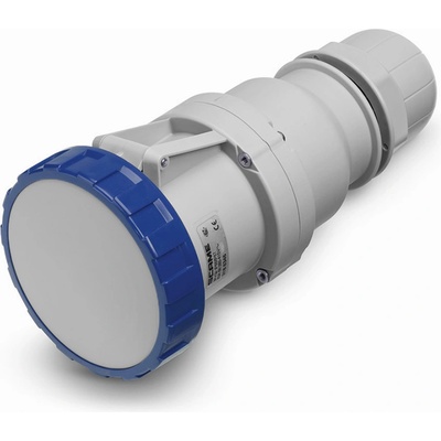 Промишлен подвижен контакт 2P+Е 63A IP66/67, 6h серия Optima Scame (318.6343)