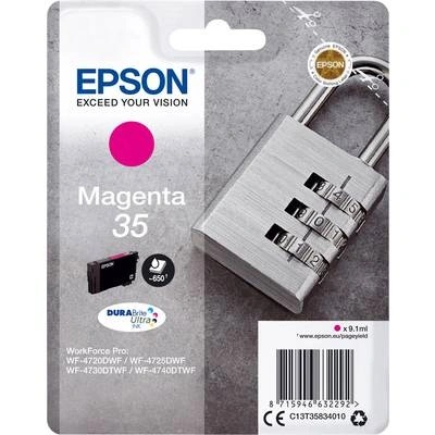 Epson T3583 35 Оригинален магента касета за принтер, 650 страници (C13T35834010)