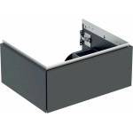 Geberit One матов черен стенен шкаф за монтаж на стена 60 см 1 чекмедже (505.071.00.8)
