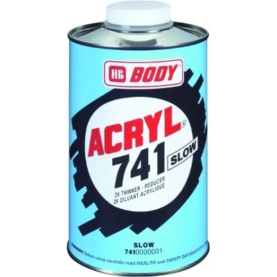 HB Body 741 akrylátové ředidlo pomalé 1 L