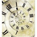 DIMEX ART Флизелинов фототапет спирален часовник 225 x 250 см