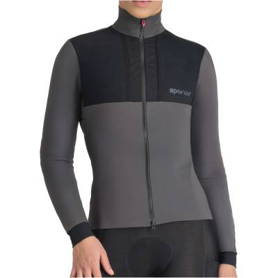 Sportful Дамско термо яке за колоездене Sportful Women's Supergiara 2 Jacket Cycling jacket - Black Oyster (151-0778-0214)