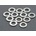 Traxxas Washers, 3x6mm metal (12), TRX2746 (TRX2746)